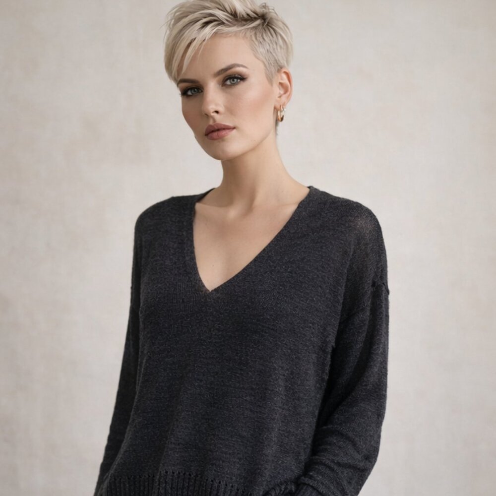Vintage 1990s Holt Renfrew V-Neck sweater